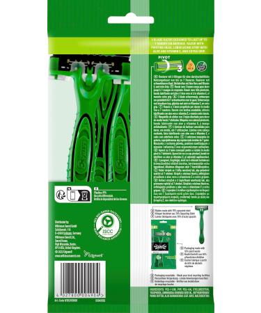 Wilkinson Extra3 Sensitive Disposable Razors x 8 Ultimate Comfort & Smooth Shaving | Buy Now Fast International Shipping! - Buy Online on GoSupps.com