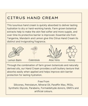 Jurlique Citrus Hand Cream 125ml - Nourishing Hydration | International Shipping Available - Buy Online on GoSupps.com