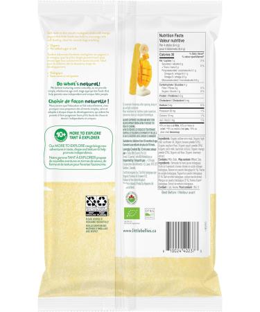Little Bellies Organic Mango Yogurt Pick-Me Sticks (Pack of 5 x 80g Individual Packs) - Buy Online on GoSupps.com