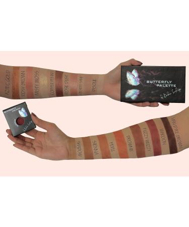 Van Dyke Brown Single Eyeshadow Pot - Highly Pigmented Matte Nude Color for Customizable Magnetic Palette | Long Lasting & Refillable - Buy Online on GoSupps.com