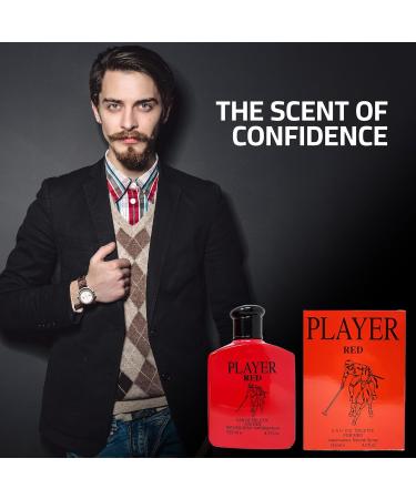 Men's Cologne Player Combo Eau De Toilette for Men-Fresh Romantic Scent Perfume for Men 3.4 Fl Oz Each Natural Spray For All Skin Daily Used Player Red&Green - Buy Online on GoSupps.com