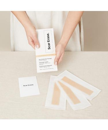 Scar Erase Silicone Scar Sheet Treatment - Soften & Flatten Surgery, Injury, Burns + C-Section Scars - 6 Week Medical Grade Strips (3cm x 15cm) - Buy Online on GoSupps.com