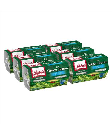 Libby's Cut Green Beans Vegetable Cups - Mild & Subtly Sweet - 24 Cups - Grown & Made in U.S - Buy Online on GoSupps.com