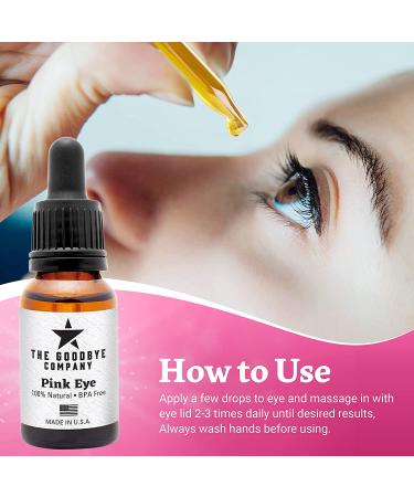 Organic Pink Eye Relief - Natural Treatment for Conjunctivitis (15 ml) - Buy Online on GoSupps.com