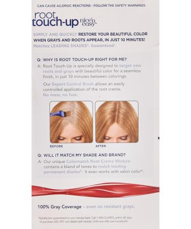 Clairol Nice'n Easy Root Touch-Up 8.5A Medium Champagne Blonde Hair Dye - 1.1 Fl Oz - Buy Online on GoSupps.com