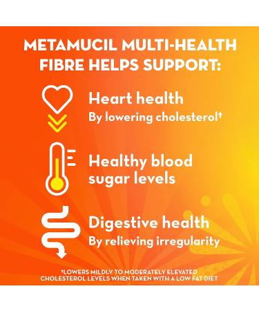 Metamucil Daily Psyllium Husk Powder Supplement 3-in-1 Fibre for Digestive Health Capsules 100 Count 100 count (Pack of 1) Fiber Supplement - Buy Online on GoSupps.com