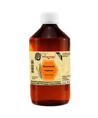 Wheat germ oil cold pressed (500 ml) Wheat germ oil