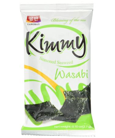 Dongwon Seaweed Snack Wasabi (8x 2.7g total 21.6g ) Wasabi 8 x 2.7g (total 21.6g ) - Buy Online on GoSupps.com