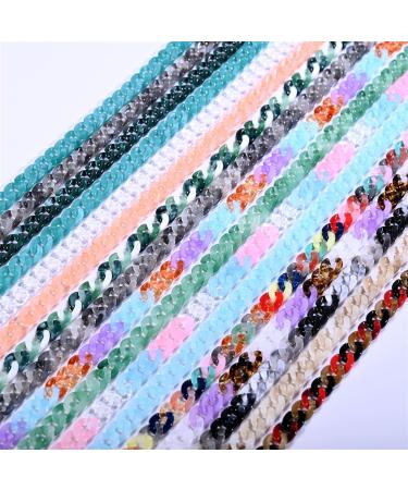 SBTRKT 5-Piece Acrylic Fiber Chain for Sunglasses - Fashionable Durable Non-Slip 72cm - Buy Online on GoSupps.com