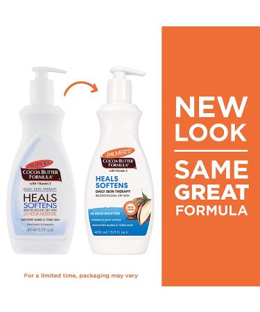 Palmers Cocoa Butter Body Lotion 13.5oz with Vitamin E - Pack of 12 | Daily Skin Therapy Formula - Buy Online on GoSupps.com