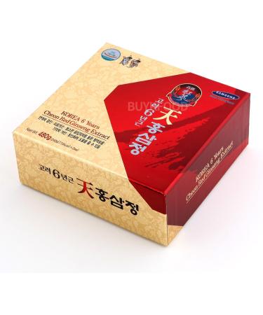 Korean 6years Root Red Ginseng Gold Extract 240g(8.5oz) X 2ea Saponin Panaxs - Buy Online on GoSupps.com