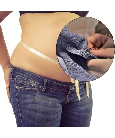 8-Piece Maternity Pants Extender Set for Pregnancy Women and Men - Elastic Button Extenders for Jeans and Trousers - Adjustable Waistband - Assorted Colors - Buy Online on GoSupps.com