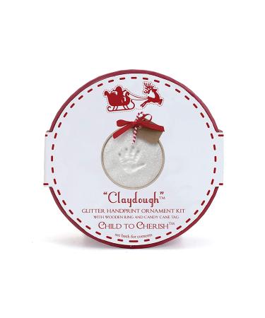 Child to Cherish Glitter Baby Handprint First Christmas Ornament Kit - Buy Online on GoSupps.com