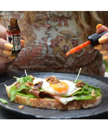 I LOVE SPICY The Reaper Chili Sauce 20 ml Lab Measured 96 581 SHU 85% Carolina Reaper Peppers Hot 7/5 St - Buy Online on GoSupps.com