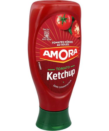Amora Ketchup Nature preservative-free (Pack of 12x550g) - Buy Online on GoSupps.com