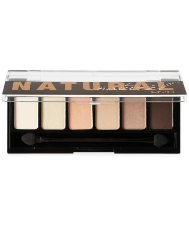 NYX Professional Makeup The Natural Shadow Palette  0.21 Ounce