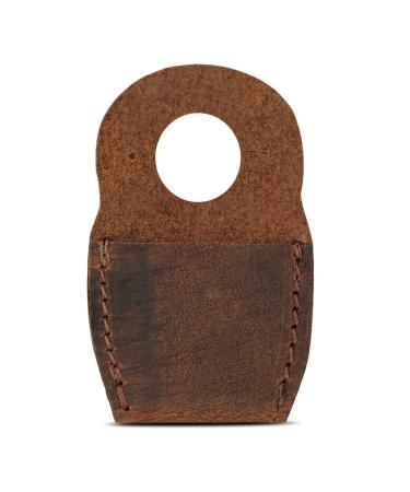 CestAntiQ  Leather Thumb Guard  Finger Protector  Carpenter Carving Accessories  Handmade :: Brown