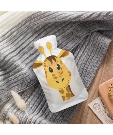 Giraffe Hot Water Bottle with Plush Cover | Cozy Hand Warmer for Adults & Kids - 26.5x15.3cm | International Shipping Available - Buy Online on GoSupps.com