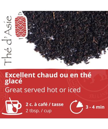  Khla KHLA Organic Earl Grey Black Tea Citrus Flavouring Bergamot Loose Metal Box 90 g Certified Organic Asian Tea - Buy Online on GoSupps.com