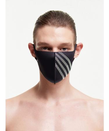 LOOKA Protective Fashion Crystal Mask - Washable Reusable & Comfortable | AG 4Line AB (Medium) - Shop Internationally - Buy Online on GoSupps.com