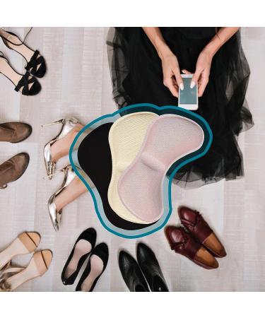 Heel Cushion Inserts for Women's Shoes - 4 Pairs: Protectors for Shoes, Boots, High Heels, Back of Heel - Buy Online on GoSupps.com