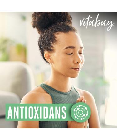 Vitabay Taurin Powder 1kg - Pure Vegan Taurine Supplement 6000mg | High Dose Taurine 1000mg | Additive-Free Taurine Powder for Optimal Health - Buy Online on GoSupps.com