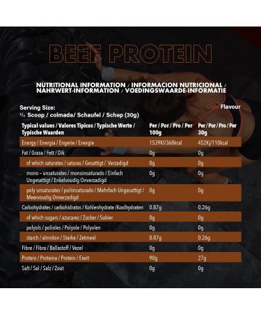 NXT Nutrition Beef Protein Isolate Powder - Natural Amino Acids - Paleo Keto Friendly - Dairy & Gluten Free | 1.8kg (Cola) - Buy Online on GoSupps.com