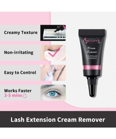Beauty7 DIY Eyelash Extension Kit - Beginner Lash Kit for At-Home Application - 10D Cluster Lashes with Remover Cream, Adhesive Glue, and Curved Tweezer - Buy Online on GoSupps.com