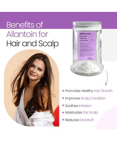Allantoin Powder 2 Oz Cosmetic Grade for DIY Emulsion Cream Lotion Skin Care (2 oz. / 56 Grams) Allantoin Helps to Hydrate The Skin by Talsen Chemicals 2 Ounce (Pack of 1) - Buy Online on GoSupps.com