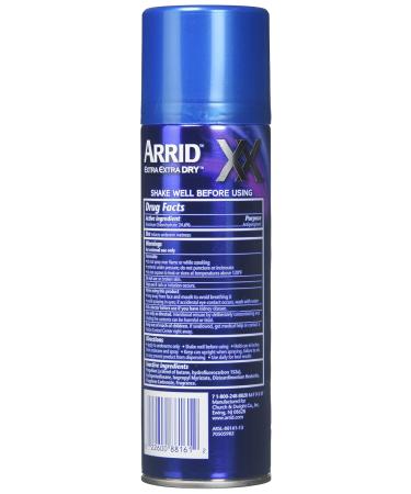 ARRID XX Anti-Perspirant Deodorant Spray Morning Clean 6 oz (Pack of 9) Morning Clean 6 Ounce (Pack of 9) - Buy Online on GoSupps.com