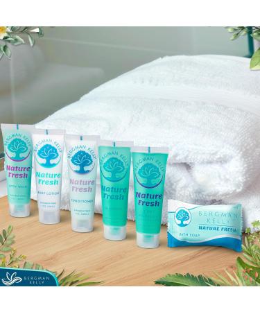 BERGMAN KELLY Travel Size 2-in-1 Shampoo & Conditioner 100 PK - Nature Fresh Hotel Toiletries - Refreshing Guest Amenities - Buy Online on GoSupps.com