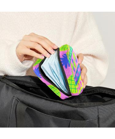 Colorful Fruits Sanitary Napkin Storage Bag Feminine Menstrual Cup Pouches Nursing Pad Holder Tampon Bags Portable Period Bag for Women Teen Girls 1Pcs Multi-colored 9 - Buy Online on GoSupps.com