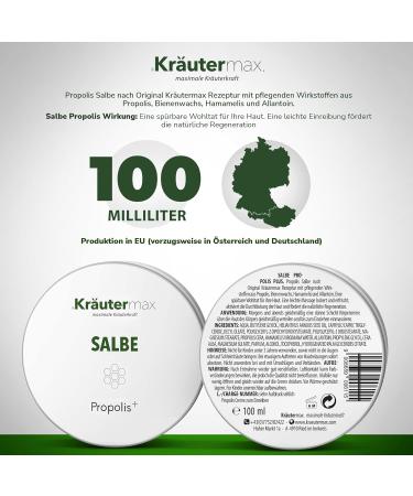 Pure Cream Propolis Ointment 100% High Dose 1 x 100 ML - Buy Online on GoSupps.com