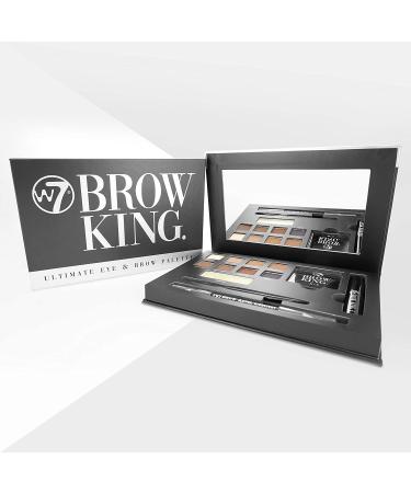 W7 Brow King Ultimate Eyebrow Kit - Professional Brow Shaping, Defining, and Grooming Palette - Buy Online on GoSupps.com