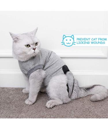 PopetPop Katzenbody f r Katzen und Hunde Bequeme Anti-L sch-Bekleidung aus Baumwolle nach der Entw hnung f r Bauchwunden & Hauterkrankungen - Buy Online on GoSupps.com