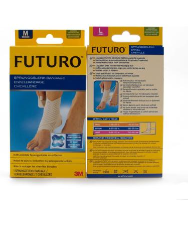 FUTURO Ankle Bandage S-L | Sports Support for Foot & Ankle Shop Now! - Buy Online on GoSupps.com