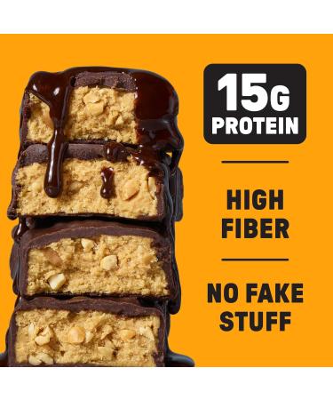 JUNKLESS Protein Bars - 12 Bar Variety Pack - 15g Protein High Fiber Gluten Free Meal Replacement - Delicious Indulgent Satisfying Healthy Snack for Energy - Buy Online on GoSupps.com