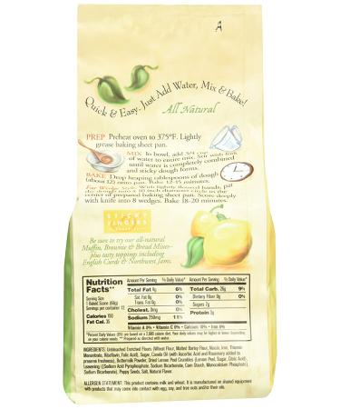 Sticky Fingers Lemon Poppyseed Scone Mix 15oz - Pack of 1 - Buy Online on GoSupps.com