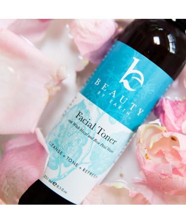Rose Water Toner for Face - Alcohol Free Witch Hazel Astringent for Women - Hydrating Facial Toner 8.5 Fl Oz - Buy Online on GoSupps.com