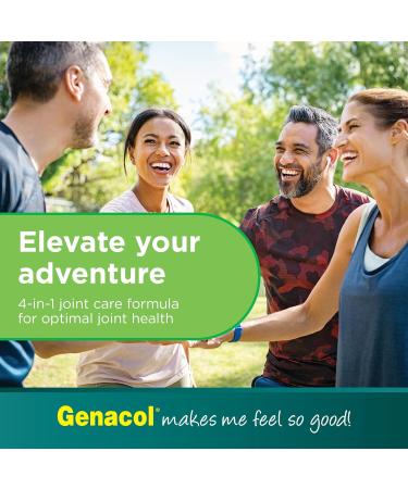 Genacol Optimum Glucosamine Chondroitin MSM & Ultra-Hydrolyzed Collagen Joint Support Tablets 180 Count (60-Day Supply) 180 Count (Pack of 1) - Buy Online on GoSupps.com