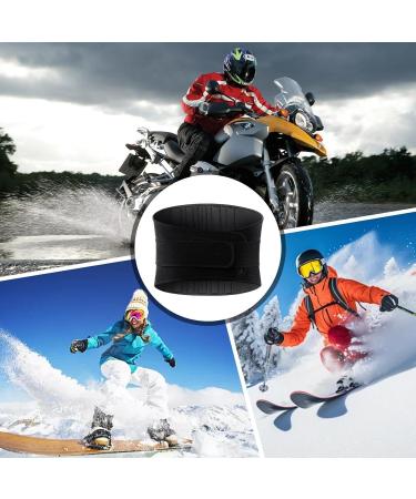 Lumbar Back Brace Breathable Lower Back Support Back Support Belt - Lightweight Workout Back Brace Waist Supports for Outdoor Activities Black L - Buy Online on GoSupps.com