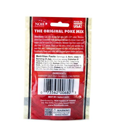 NOH Foods Original Poke Mix 0.4 oz | Authentic Hawaiian Flavor - Buy Online on GoSupps.com