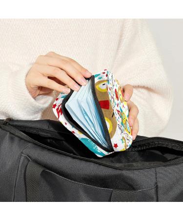 Shop Women's Bonds Storage Bags - Cute Robotic Pattern Portable Period Kit for Girls | International Shipping Available - Buy Online on GoSupps.com