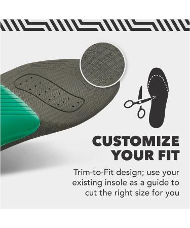 Spenco Plantar Fascia Insole for Women (Size 5-11) - Trim to Fit | Optimal Comfort & Support | International Shipping Available - Buy Online on GoSupps.com