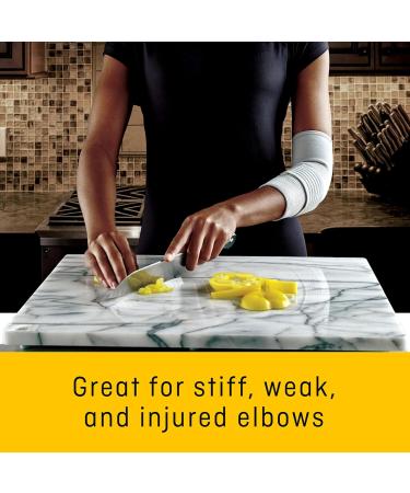 FUTURO Comfort Elbow Support with Pressure Pads | Adjustable Comfort Straps | Large Size for Optimal Pain Relief - Buy Online on GoSupps.com