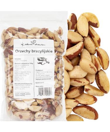 Kuchnia Zdrowia - Farnuts - whole nuts - no salt - without additives - high quality - spout -safe packaging with zipper - Dypack: (1) 1.0 kilograms