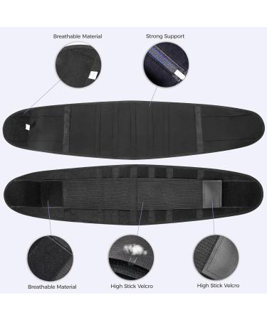 Back Brace for Lower Back Pain Relief - Breathable Lumbar Support Belt for Men & Women | Waist Support with 6 Stays for Fitness & Work - Buy Online on GoSupps.com