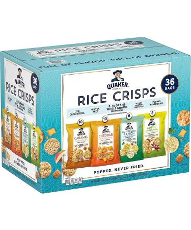 Quaker Rice Crisps Variety Pack (36 pk.)