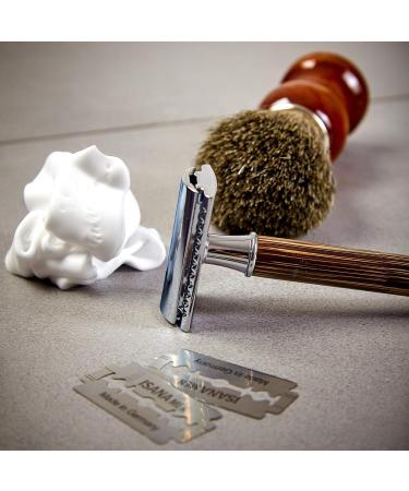 Bambuswald Eco-Friendly Bamboo Handle Razor for Women - Sustainable Wet Razor for Legs Armpits & Intimate Areas - Skin-Friendly Blades - Buy Online on GoSupps.com