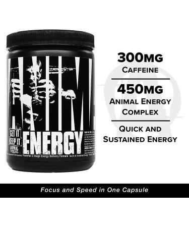 Buy Universal Nutrition Animal Energy - 60 Capsules for Boosted Performance - Buy Online on GoSupps.com